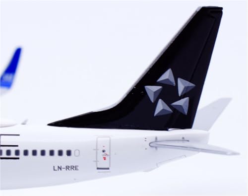 Modèle d'avion miniature compact Norwegian B737 pour collectionneur manquant d'espace - 7