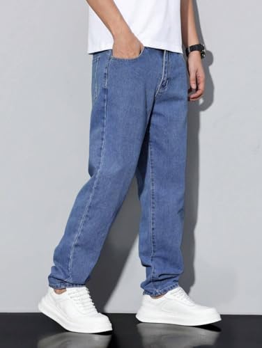 Image of RAGZO Relaxed Fit Mid Rise Jeans Pant for Men