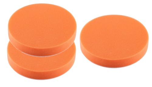 Image of Inditrust PLAIN Foam PAD (Sponge) Car Clean Polishing Buffing Waxing Pad 7inch for Fitting to 7inch Backing pad (3 PCS)