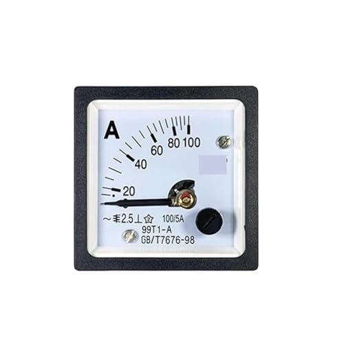 Voltmètre à pointeur 450V avec ampèremètre AC pour contrôle de tension alternative en armoire