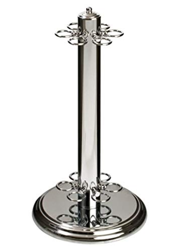 ROSETTACircular Chrome 6 Cue rack stand