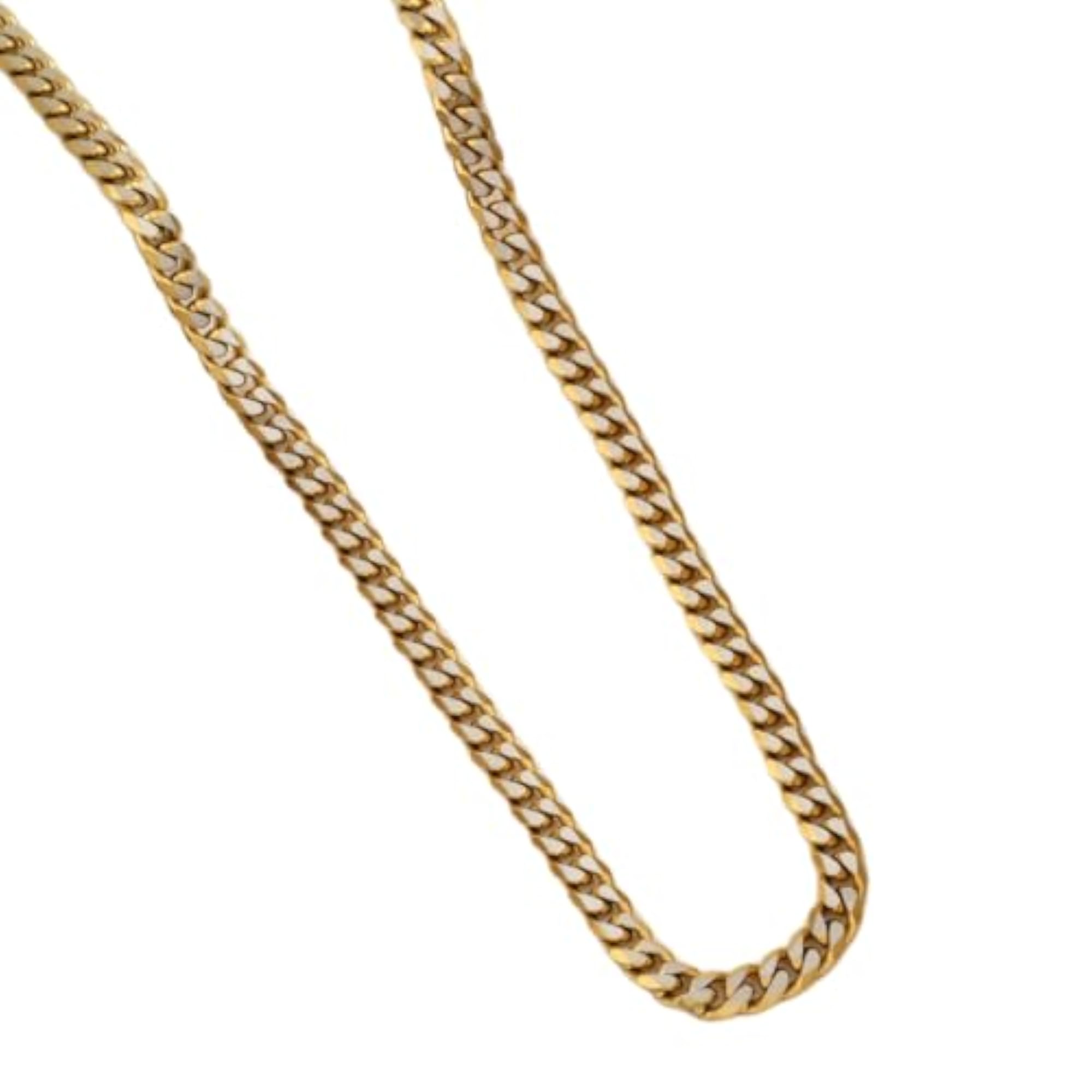 Men's Comfortable Gold Chain Necklace for Trendy Outfits