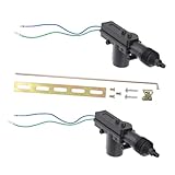 ABOOFAN 12V Door Lock Actuator Motor for Cars Heavy Duty Replacement with Rounded Corner and Double Clip and Dustproof Design for Cold Hot Weather