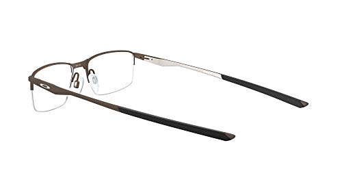 Image of Oakley Mens OX3218 Socket 5.5 Rectangular Eyeglasses