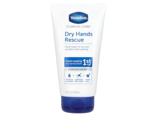 Vaseline Clinical Care Dry Hands Rescue Fragrance Free 5.1 fl oz (150 ml)