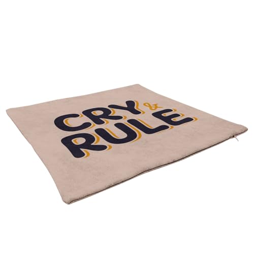 Coussin humour camel 40x40 cm idéal pour salon moderne
