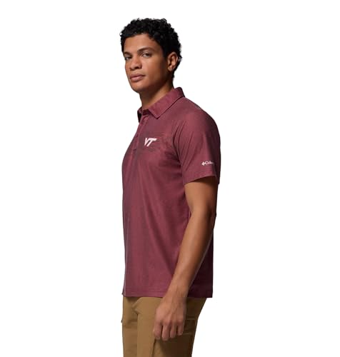 Polo Columbia para hombre con estampado Collegiate Thistletown Hills miniatura 3