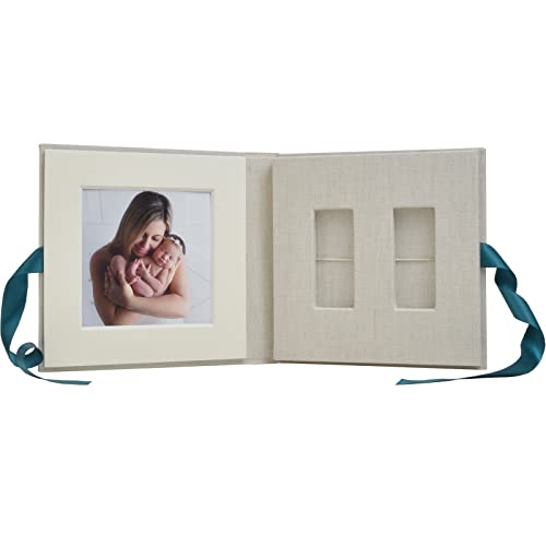 Linen Box | Photo and USB Box | Monochrome Ribbon | Sample Packaging | Customer Photographer Gift