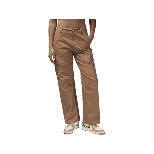 Pantalon Jordan Chicago femme marron haut de gamme coupe FV7098-223