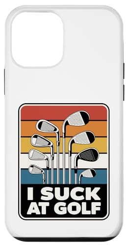 I Suck At Golf Joke ʔSt s Ȓj St X}zP[X iPhone 12 mini p