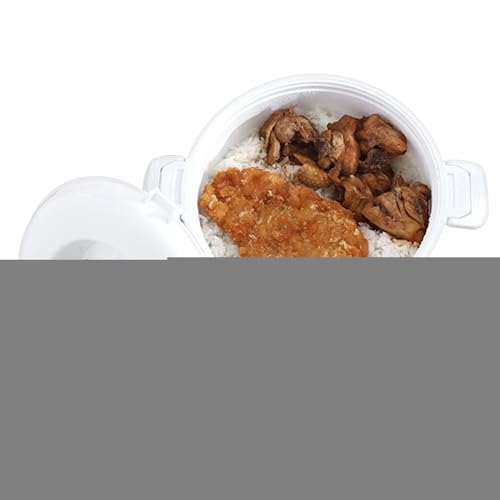 Byeaon 電子レンジ ご飯 蒸し器 - 再利用可能な蒸し調理器具,電子レンジ用食品調理容器 | 野菜 ブロッコリー キヌア スープ ポテト キッチン 寮 通勤 アパート 用