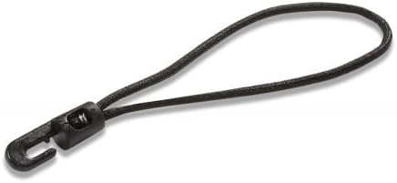 Elastic Cord with Hook for Advertising Canvas Sheets and PVC Banners, 200 mm, Pack of 25, Tension Straps for Tents, Transport, Plastic Hooks, Replacement Rubber