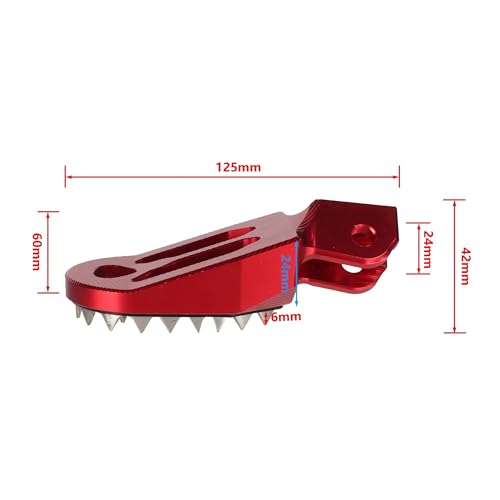 Repose-pieds Moto pour CRF230F haute résistance finitions soignées - 7