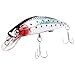 Xweptuy Fishing Lure 4.7'' Luminous Vibrate Fishing Bait with Lifelike Swimming Action Fast Recharging Swim Bait with Enhanced Distance & Accuracy for Saltwater & Freshwater