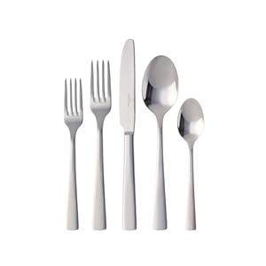 Villeroy & Boch Chancellor Cutlery Flatware, Standard, Silver