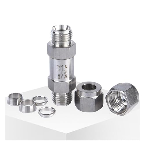 Vanne unidirectionnelle inox SS304 haute pression 1/4 pouce - 3