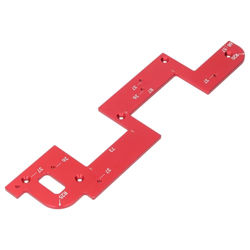 Eacam Kabinettsschlitzvorlage Z-förmig 26/37 Lochabstand