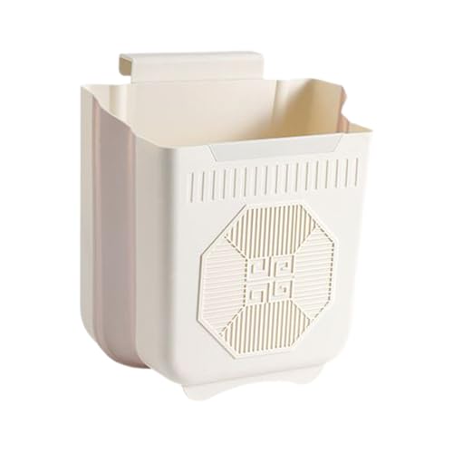 Generisch Papelera de cocina Can - Food Waste Bins Cocina | Cubo de basura de pared para cocina, ahorro de espacio para áreas de contador, dormitorio, baño, camping, soluciones de residuos compactas