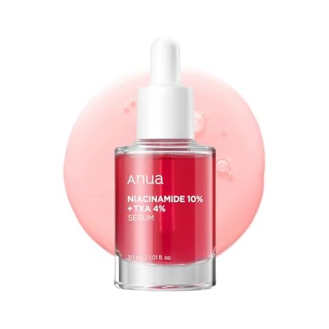 Anua 10% Niacinamide+ 4% Tranexamic Acid Serum, Ceramide, Hyaluronic Acid, Vitamin B12 natural color, for Sensitive skin, Korean Glass Skin, Fragrance-Free (30ml /1.01 fl.oz.) Cover