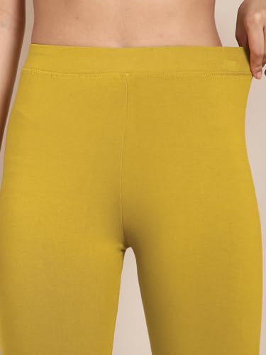 Image of TWIN BIRDS Women Viscose Ankle Leggings | Stretchable Kurti Wear Bottom