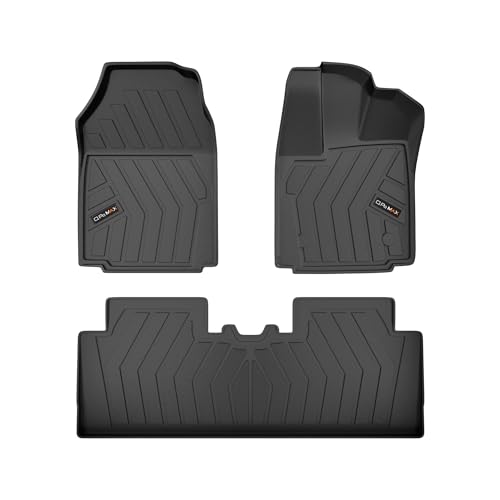 Image of Q Po BE6 (MAX) Nov 24- Till Date TPE Car Floor Mat |Anti Slip All Weather Mats for BE6 (Black)