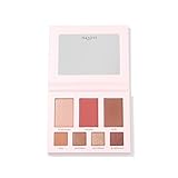 Wander Beauty Getaway Eye & Face Palette - Island Hop (Medium/Dark) - Full Face Makeup Palette Enriched With Vitamin E - For Day & Night Looks - 4 Shadows, Highlighter, Blush, and Bronzer - 0.34 fl oz