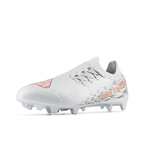 New Balance Men's Furon V7 Destroy FG Soccer Shoe, Silver/Brighton Grey/Copper, 10