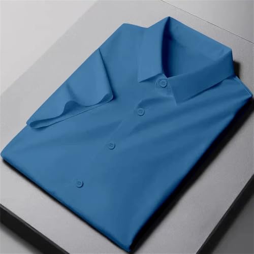 Chemise décontractée homme noire ajustée pour silhouette élancée - 5