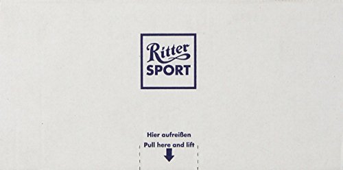 Ritter Sport White Chocolate with Whole Hazelnuts, 3.5 Ounce (Pack of 10)