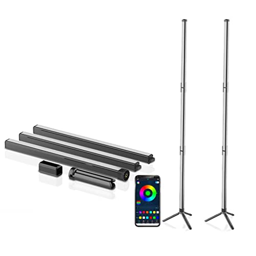 Luz de ambiente que cambia de color LED RGB de esquina con control remoto