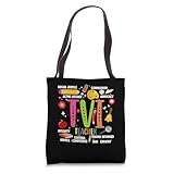 TVI Teacher Appreciation Braille Visually Impaired Teacher Tote Bag