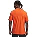 Under Armour Men's Project Rock Simple Branded Short Sleeve T Shirt, (844) Orange Base / / Black, X-Large