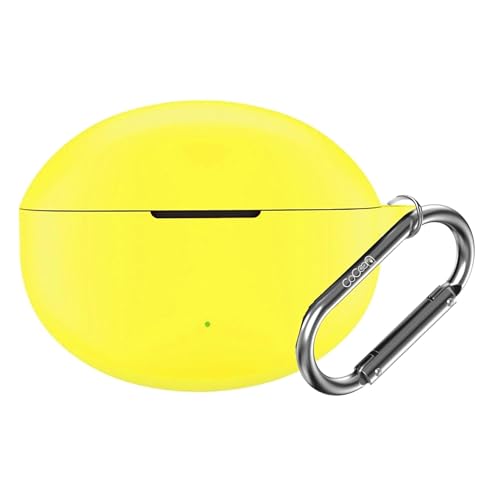 Image of Silicone Case Cover Compatible for OnePlus Nord Buds 3 | 3 Pro (Yellow)