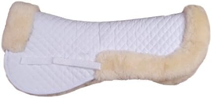 ECP Equine Comfort Products Sheepskin Deluxe Half Saddle Pad