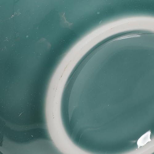Taza para salsa de cerámica verde para evitar derrames en la mesa 5