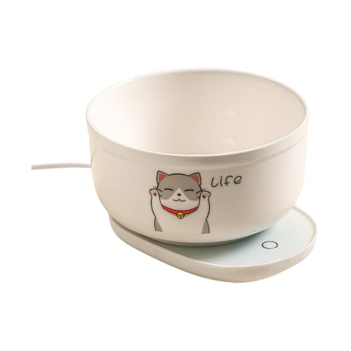 taefyiasz 加熱ペットボウル 加熱可能ペット用ボウル 加熱可能給水器 分離可能 犬 猫 水飲み器 ペット給水器 給餌器 大容量 室内用 屋外用 加熱機能35℃ 加熱給水器 自動 保温 適温 断熱 静音 安全材質 手入れ簡単 滑り止め お留守番対応