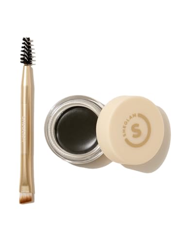 SHEGLAM Boss Brow Waterproof Pomade Waterproof Cream Eyebrow High Pigment-Ebony