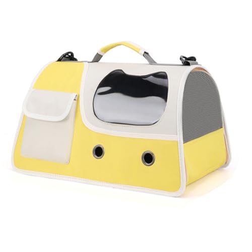 Topyond Bolsa de transporte para animais de estimação dobrável, respirável e de grande capacidade co
