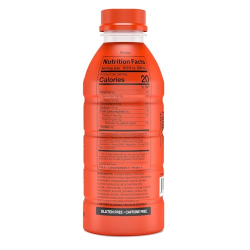 Image of CELEBRINO Prime Hydrating Drink Sports Beverage Orange Flavour 500 Ml