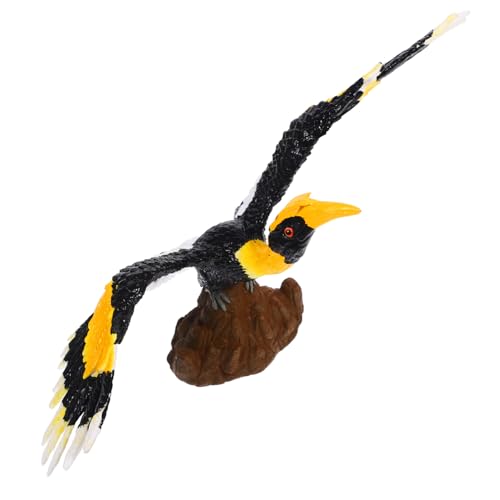 ifundom Modelo Estatuilla De Pájaro Pequeño Huevo Falso Juguetes Animales del Océano Accesorios para Manualidades De Cálaos Perdiz Animales De Juguete para Pequeños El Plastico
