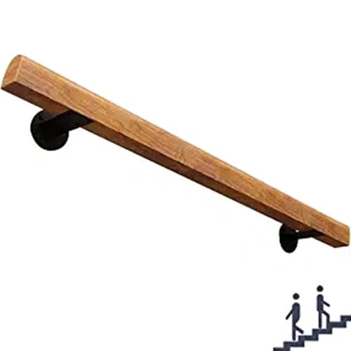 Support de rampe d'escalier extérieur en bois de pin noble pour balustrade de terrasse