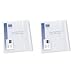 Avery Translucent Document Wallet, Clear Travel Document Organizer, Holds up to 50 Pages (72278), 1 Cover (Pack of 2)