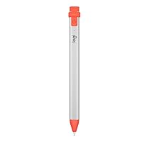 Logitech Crayon Matita Digitale, Bluetooth, Compatibile con Apple iPad di 6a Gen, iPad Air di 3a Gen, iPad Mini di 5a Gen, Utilizza la Tecnologia Apple Pencil e la Tecnologia Palm Rejection