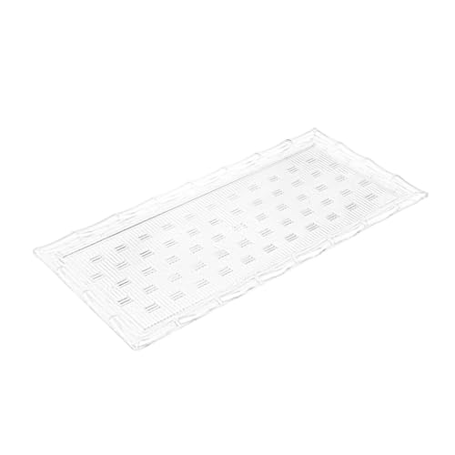 Bandejas transparentes para pan de plástico rectangulares para postres 2