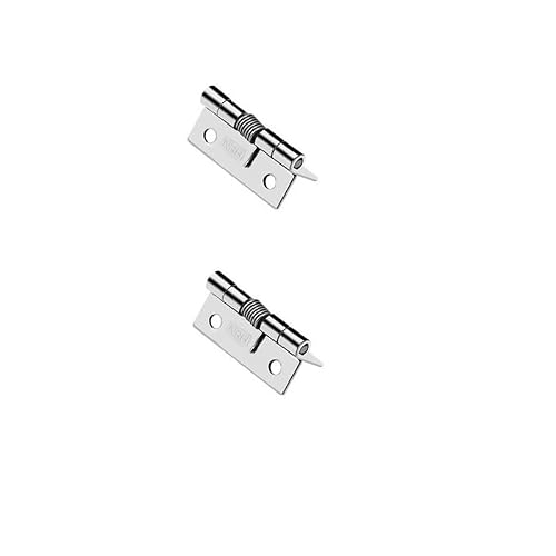 Vfdaswqq 3.8*3.14Cm Hinges, Butt Door Hinge 2/4Pack Of Stainless Steel Thickened Rebound Doors(3.8 * 3.14Cm,8X10/16X20)