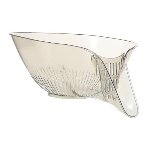 Cabilock Scolapasta Cucina Multifunzione Pet Grigio Setaccio Rete Fine per Frutta e Design Drenante Rapido e e Ristoranti