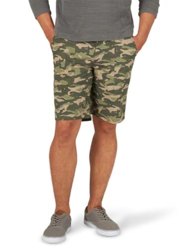 Image of Lee Men's Extreme Motion Relaxed Fit Utility Flat Front Short