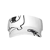 Pit Bull T Bone Graphic, Sport Sun Visor Sombreros Gorra de béisbol Ajustable Superior vacía Gorra de Visera de protección Solar Unisex