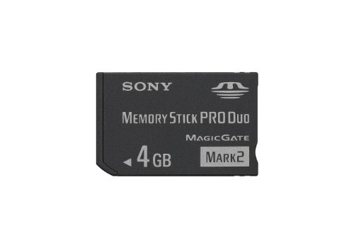 Sony 4GB MS PRO Duo (Mark 2) Memory Stick (MSMT4G/TQMN)