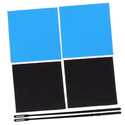 BESTonZON 6pc Flute Cleaning Kit Complete Flute Cleaning Tools Set Swabs Rods for Maintenance